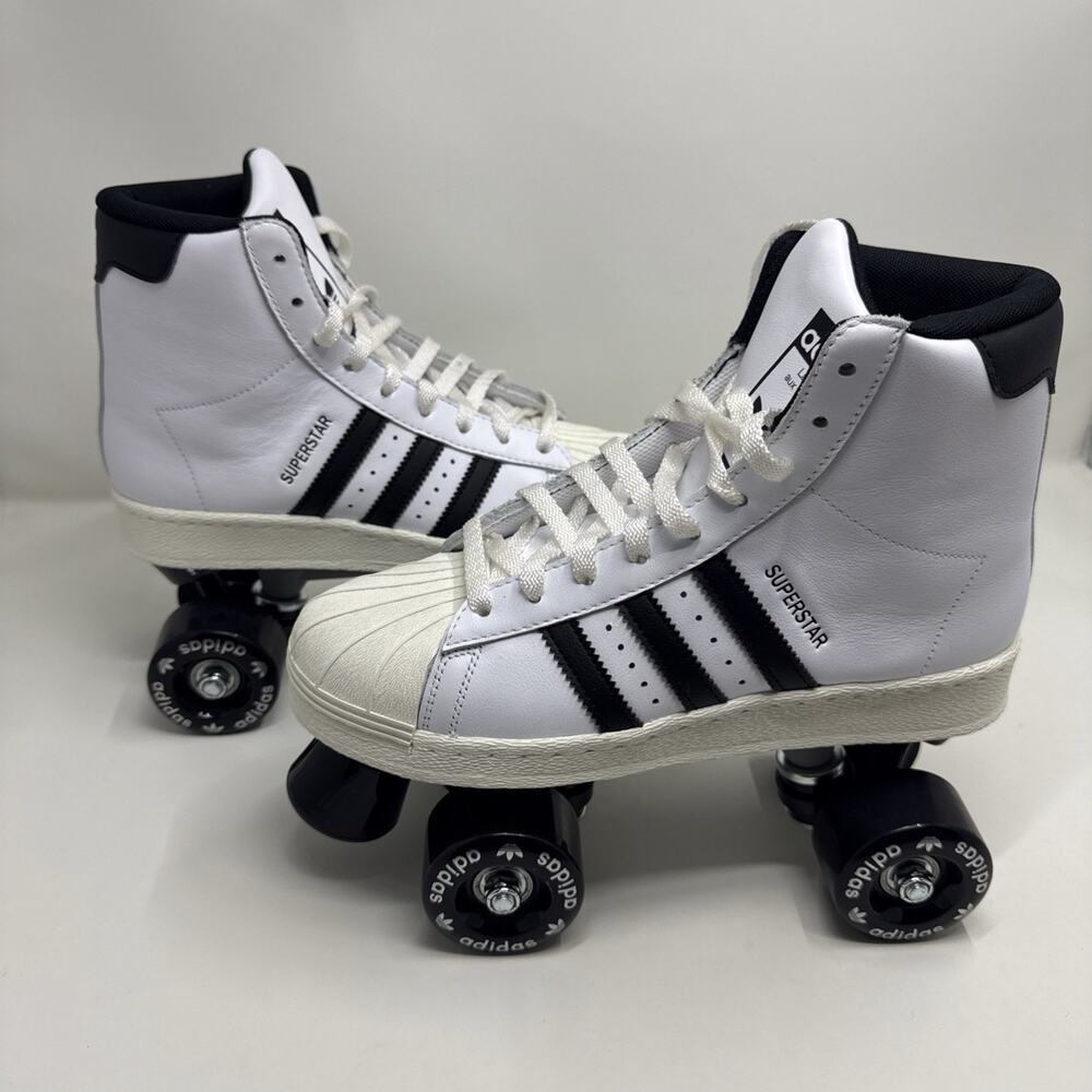 Adidas Superstar 82 Skate White Black JS4038 Women's Size 6.5 (Brand New)